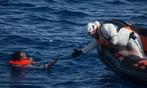 Salvataggio migranti nel Mediterraneo