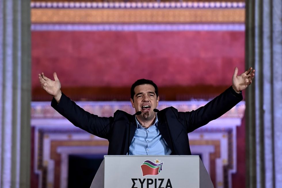 L'alleanza rosso-bruna a favore di Alexis Tsipras