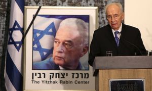 Peres ricorda l'assassinio di Rabin
