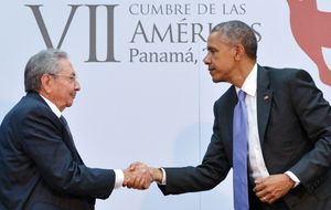 Obama e Castro a Panama