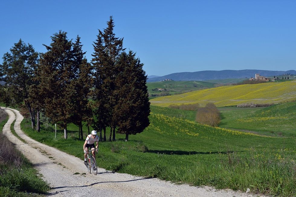 Enjoying Tuscany by bike