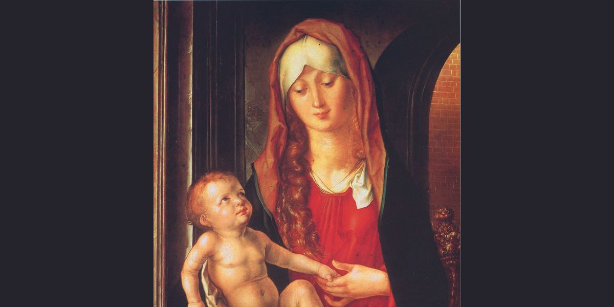 Albrecht Dürer, Madonna con il bambino 