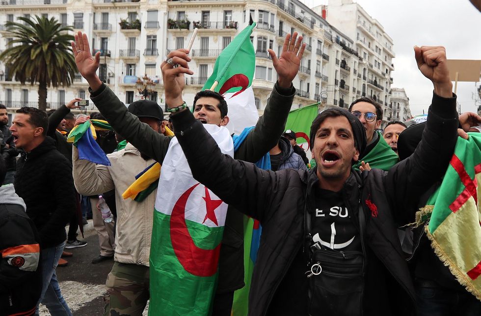 Algeria proteste