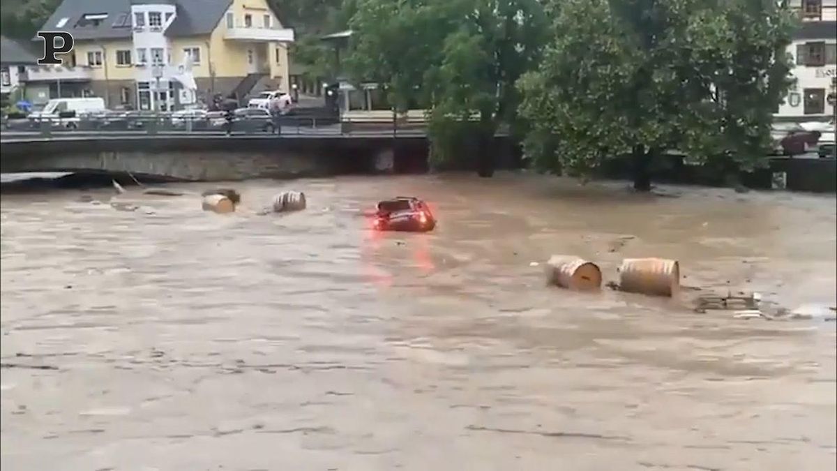 Alluvione in Germania: 11 morti e  oltre 70 dispersi | video
