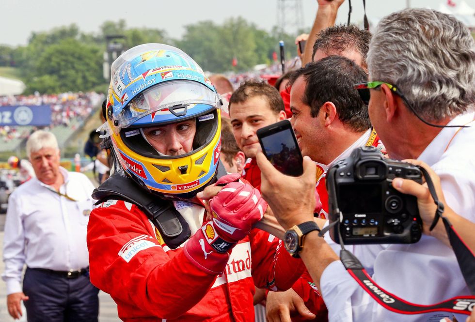 F1: Alonso fa la Ferrari più bella
