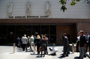 Amber Heard arriva in Tribunale a Los Angeles
