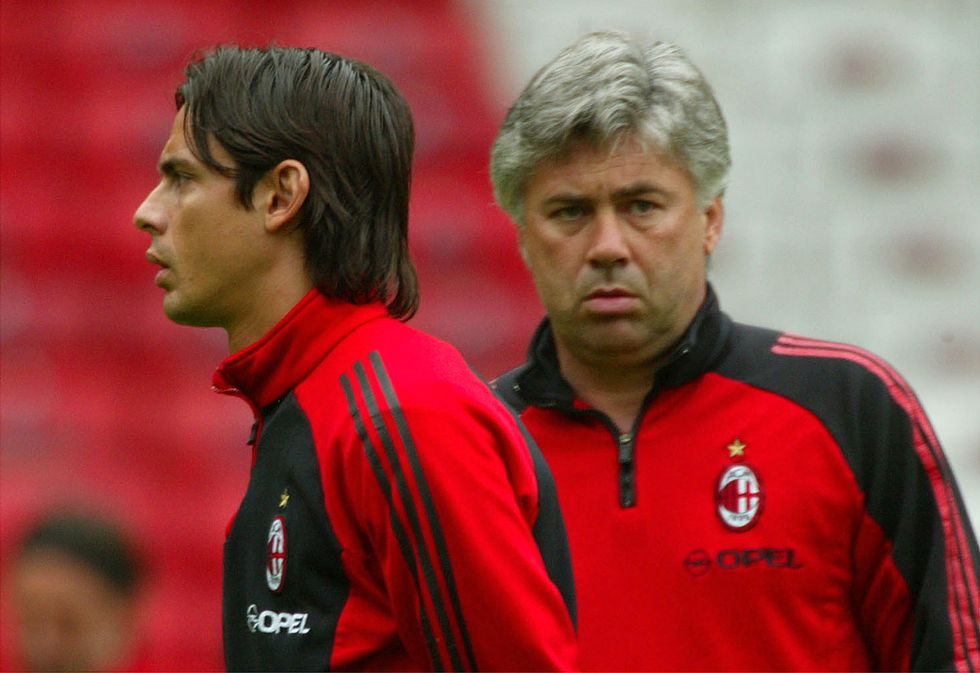 Il sogno del Milan: Ancelotti e Inzaghi di nuovo insieme