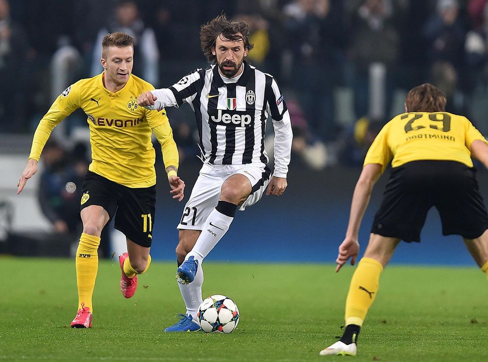 Juventus: Pirlo fermo 20 giorni, Borussia a rischio