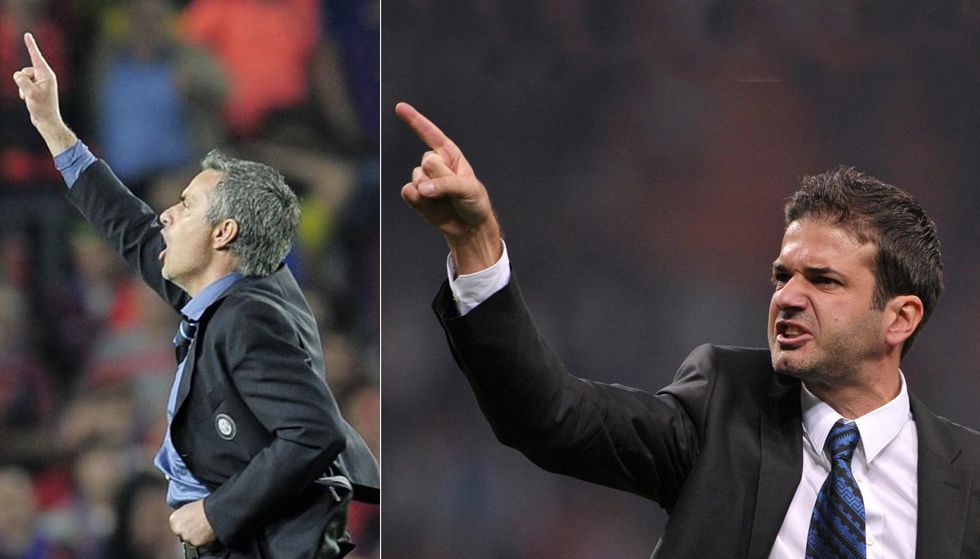 Andrea Stramaccioni e Josè Mourinho, i gemelli diversi