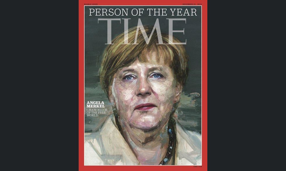 Angela Merkel Personaggio dell'anno 2015