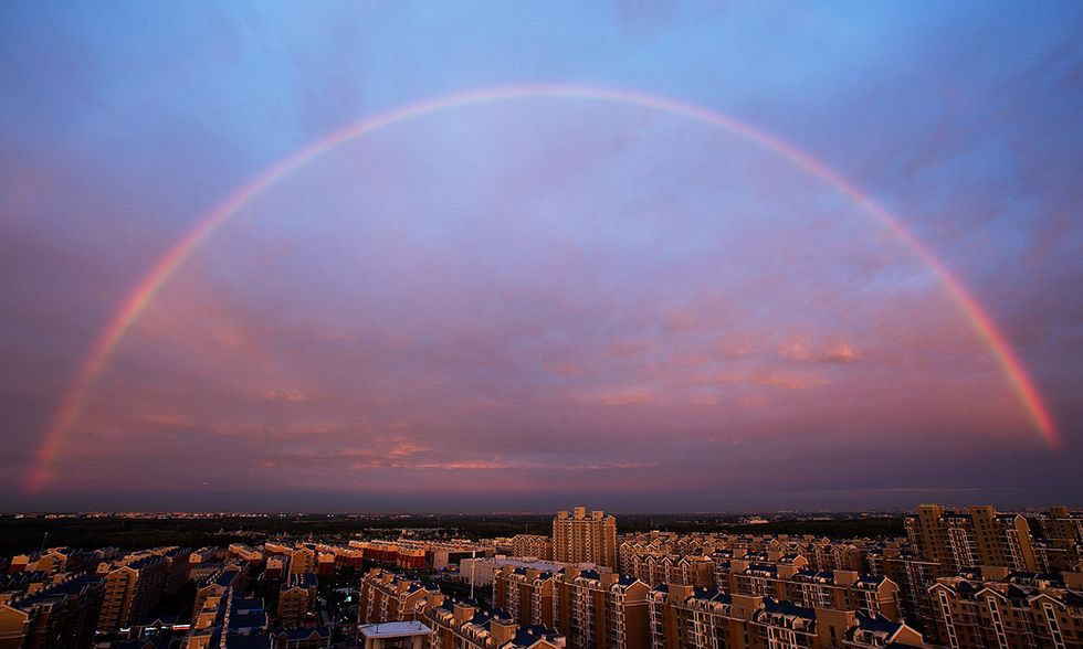 Arcobaleno a Pechino