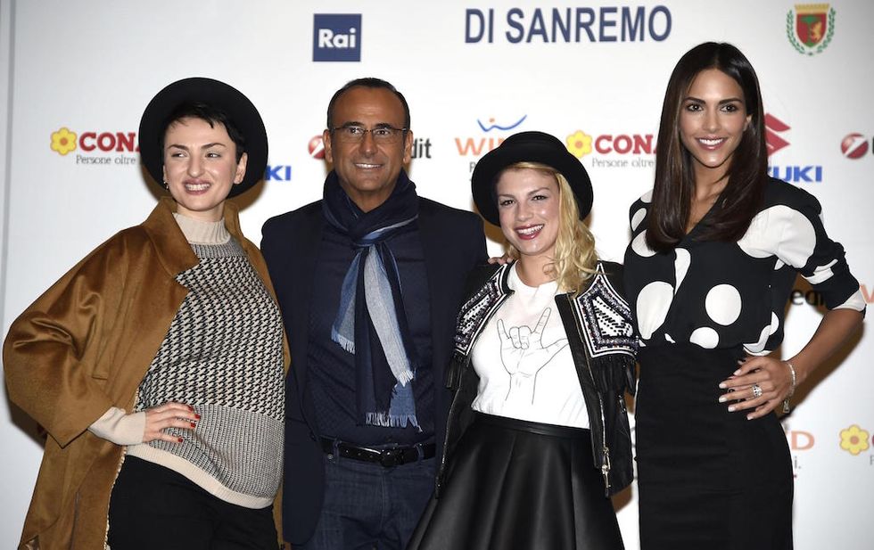 Sanremo 2015: la seconda serata con Charlize Theron, Conchita Wurst e Pintus
