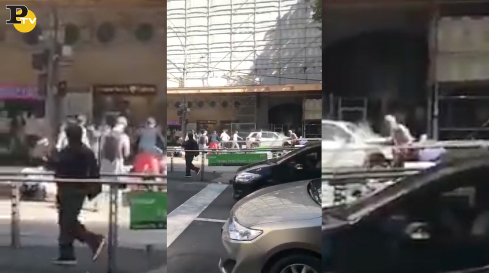 attentato melbourne folla blocca terroristi suv video