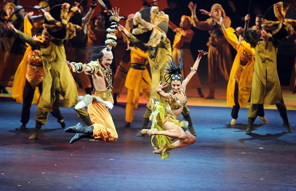 An Italian joins the Russian Ballet Bolshoi