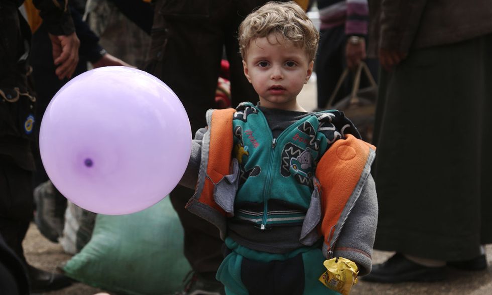 Bambino siriano