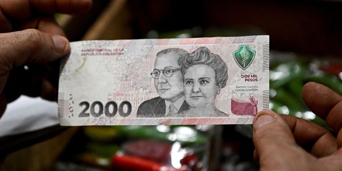 ​banconota argentina