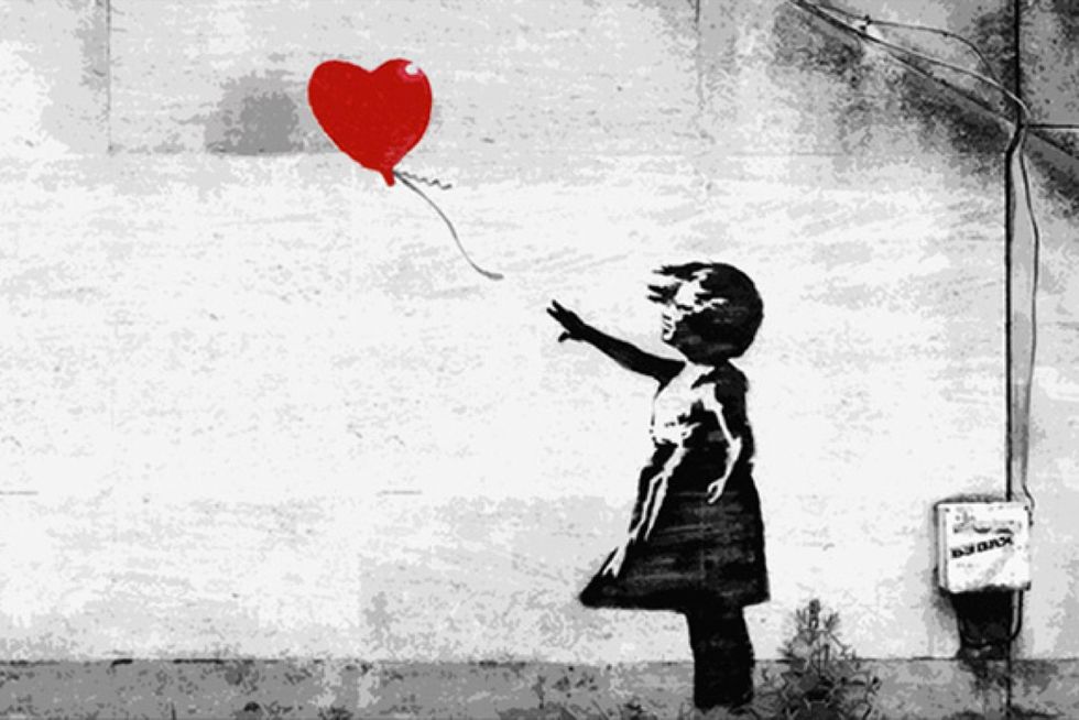 Banksy, Girl with balloon
