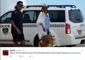 Barack e Michelle Obama in vacanza alle Isole Vergini