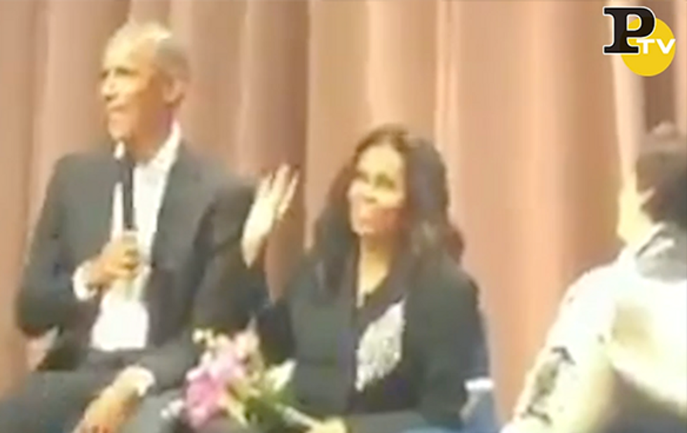 Barack Obama fiori video