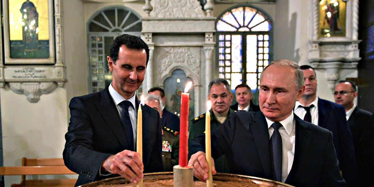 Bashar al-Assad  Vladimir Putin