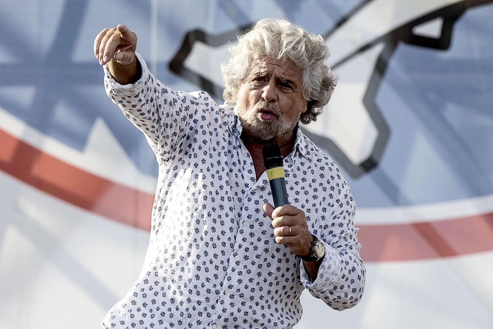 Beppe Grillo: in morte politica di un attore