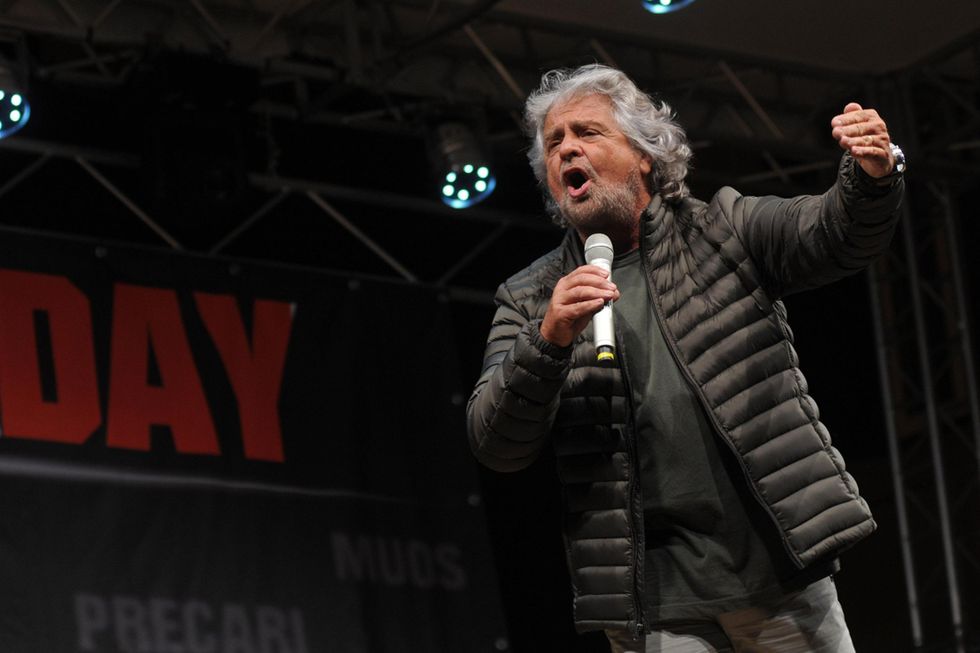 Beppe Grillo e i deliri sulla mafia