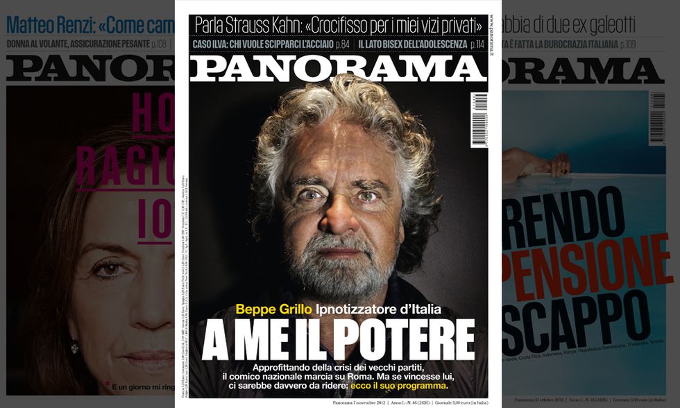 Panorama: Beppe Grillo: analisi (e previsioni) del fenomeno
