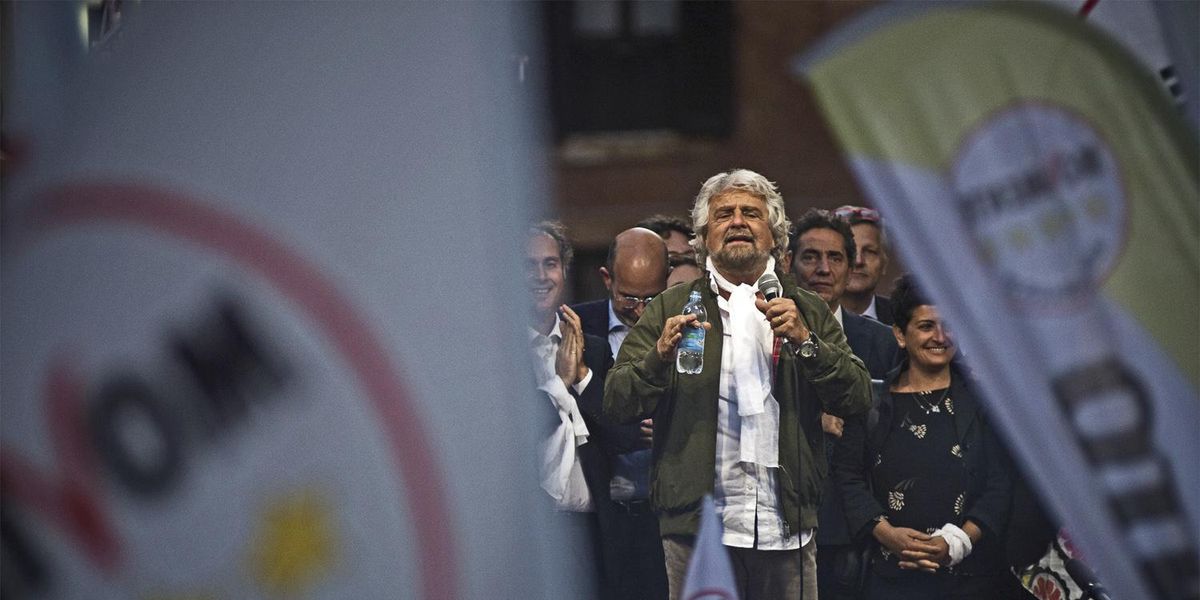 Beppe Grillo Movimento 5Stelle