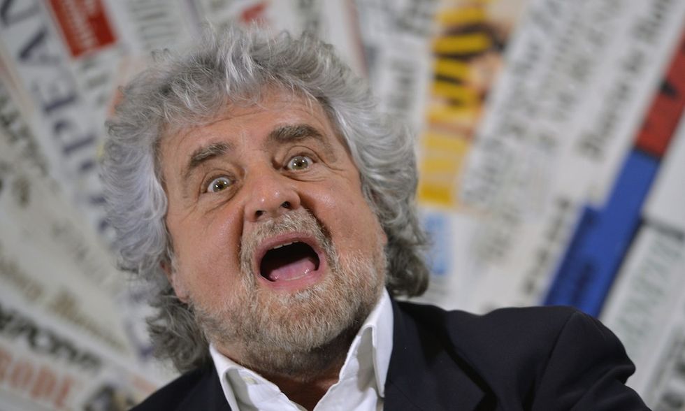 beppe grillo stampa