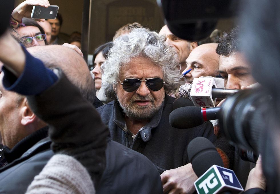 Beppe Grillo, the Illusionist