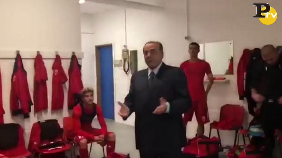 Berlusconi discorso al Monza video