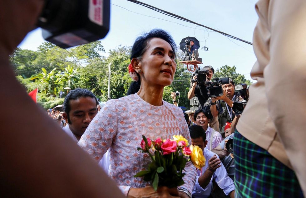 Birmania Aung San Suu Kyi