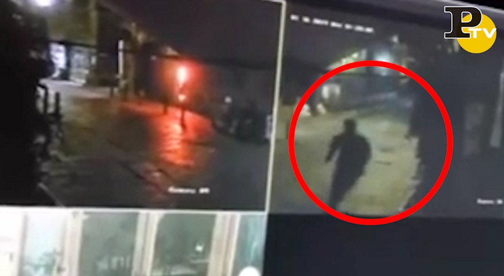 Bomba da Sorbillo: l'attentatore video