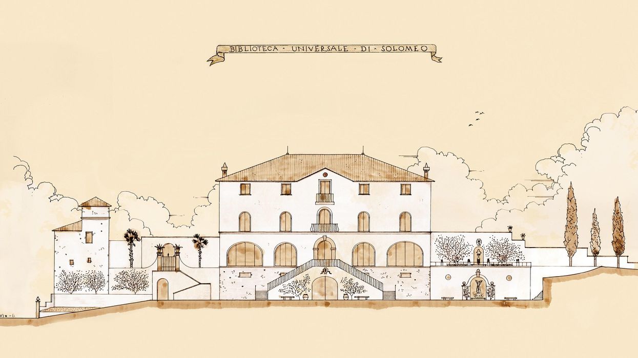 Brunello Cucinelli progetta la Biblioteca Universale di Solomeo