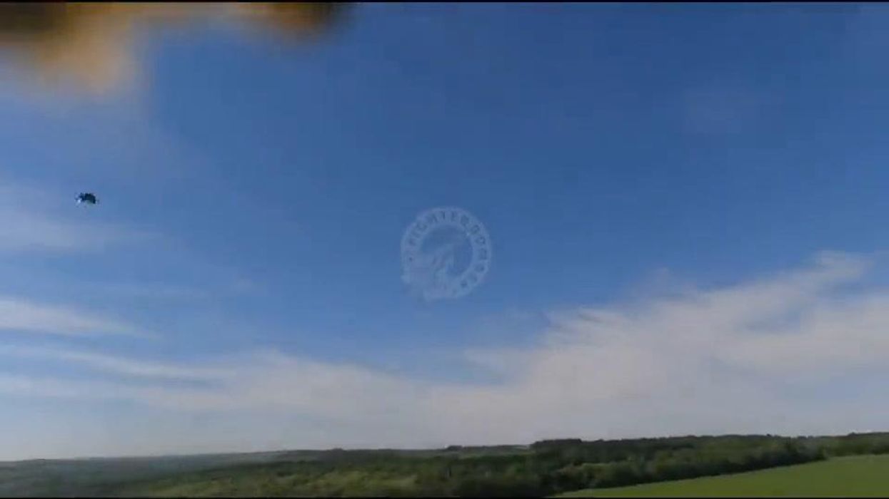 Caccia russo Su-25 abbattuto in Ucraina. Il video dall'elmetto del pilota