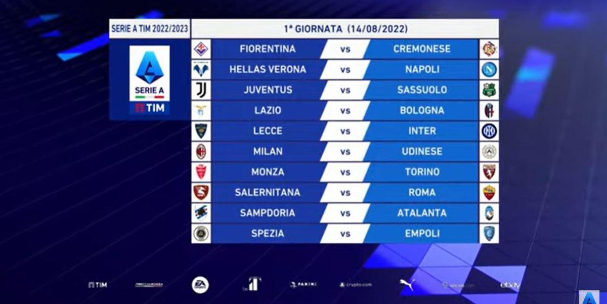 Calendario Serie A 2023/24: per il Bologna avvio col botto contro Milan e  Juventus, sia all'andata che al ritorno si chiude sfidando il Genoa -  Zerocinquantuno