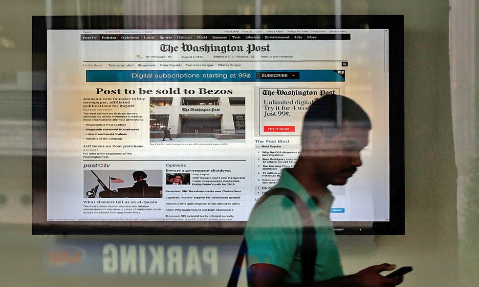 Bezos e il Washington Post: comincia finalmente l'era digitale delle news (forse)
