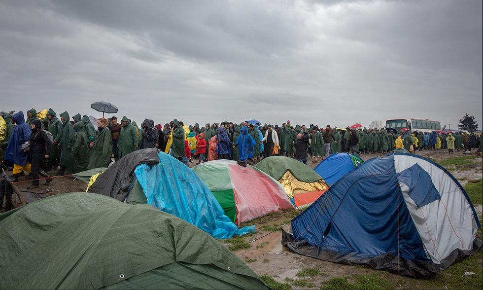Campo migranti di Idomeni, Grecia