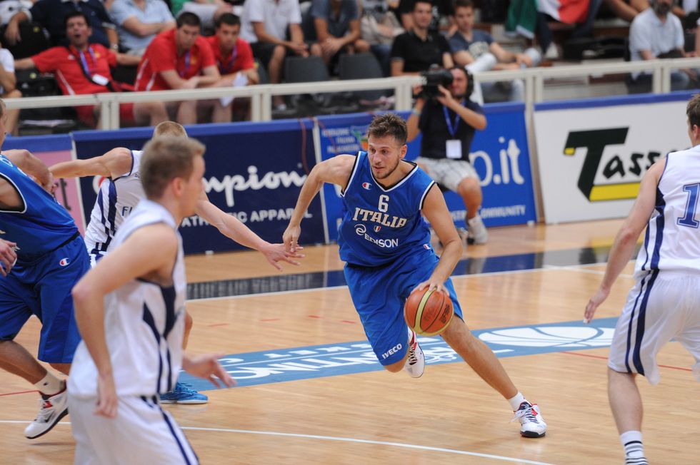 Eurobasket 2013:  Stefano Mancinelli, il nuovo capitano, carica gli azzurri