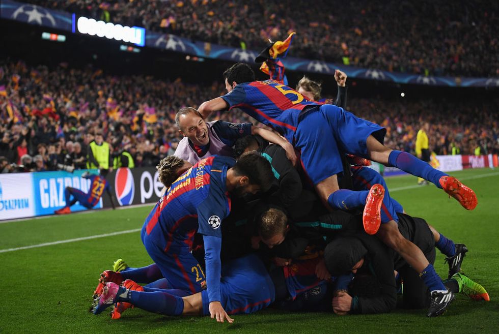 Champions: Barcelona - Paris Saint-Germain