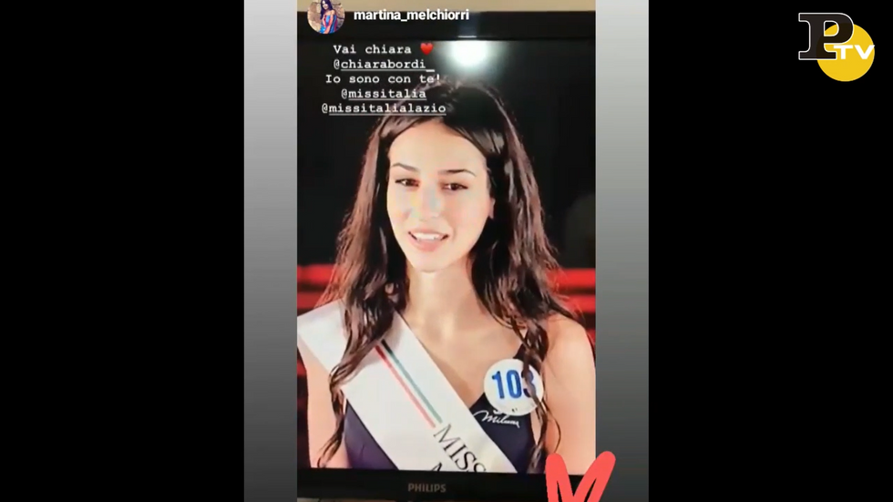 Chiara Bordi a Miss Italia 2018 video
