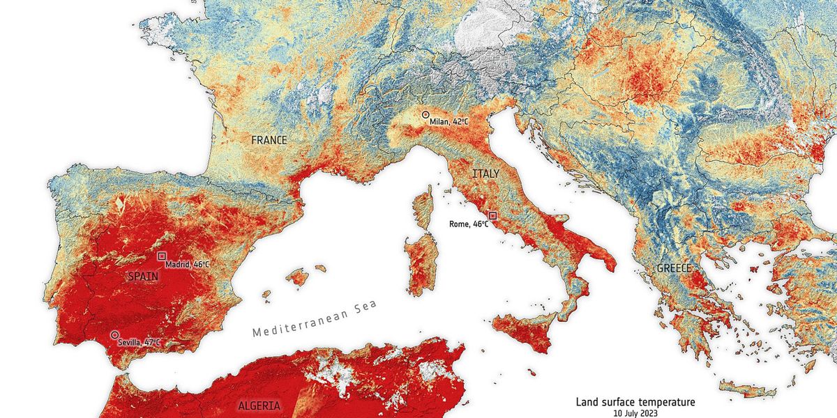 Clima Italia: 10 città da bollino rosso per il caldo