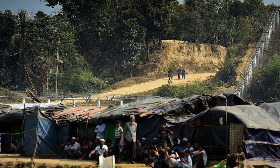 Confine tra Myanmar e Bangladesh