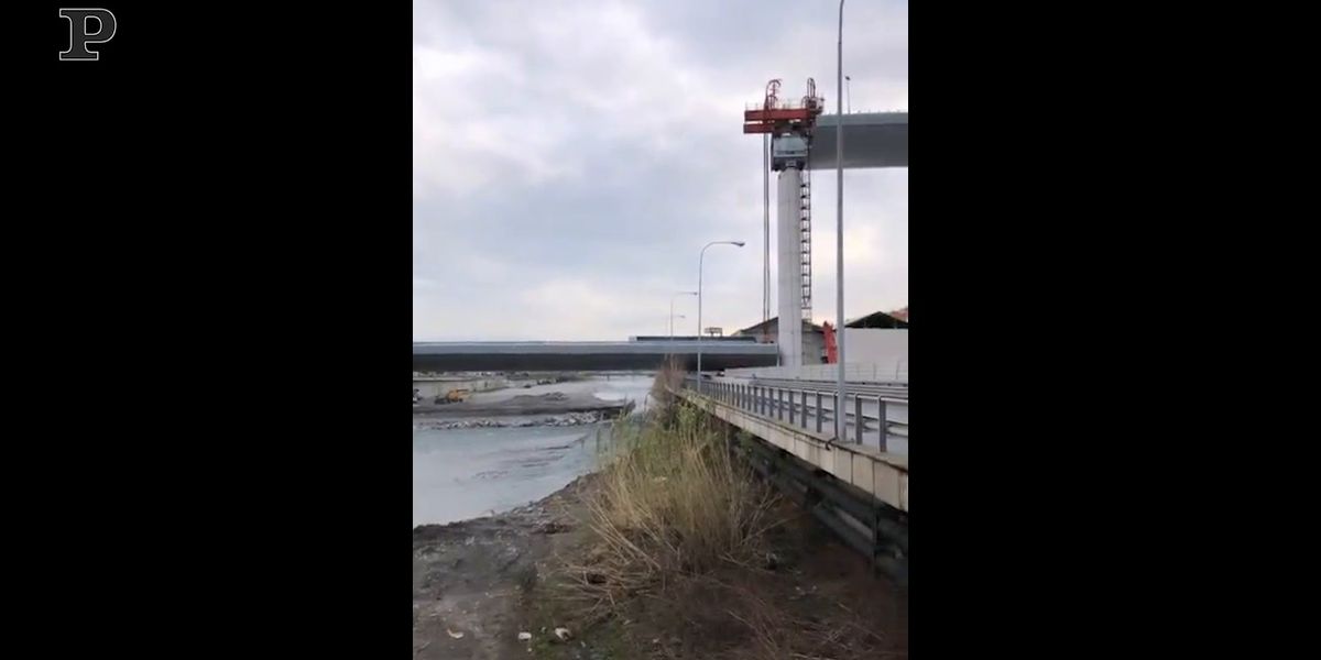 Continua la ricostruzione del Ponte Morandi. Posizionata la campata principale