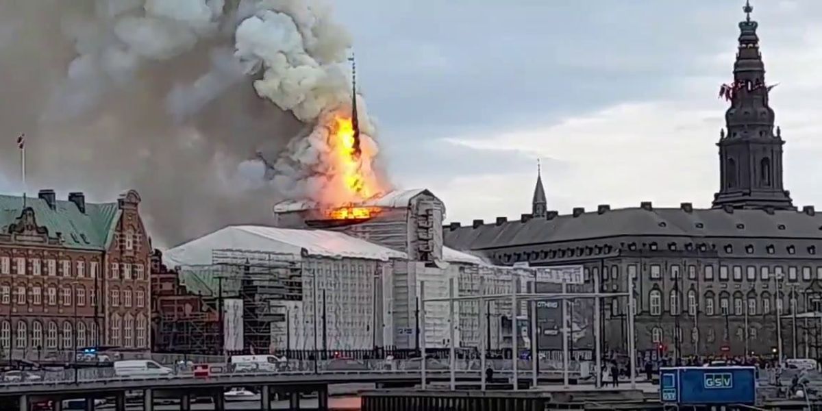 Copenhagen incendio