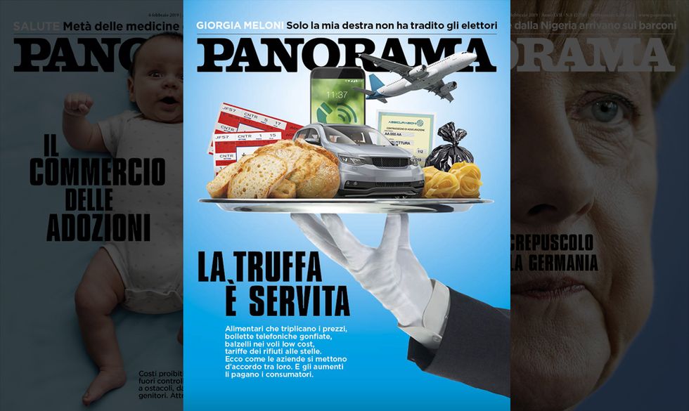copertina Panorama 20 febbraio