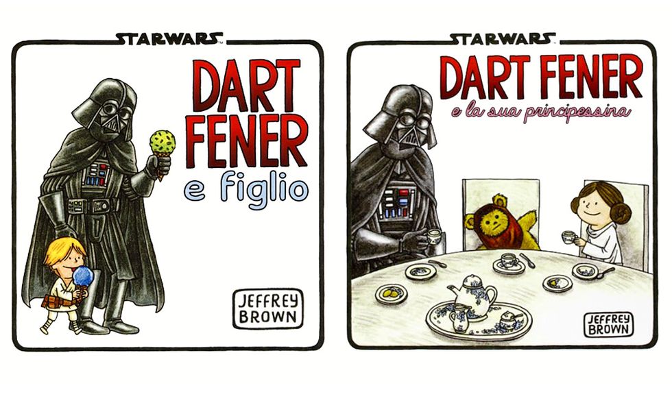 Star Wars: Dart Fener, Luke e Leia a fumetti