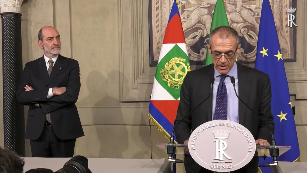 Cottarelli dichiarazione Quirinale Governo video