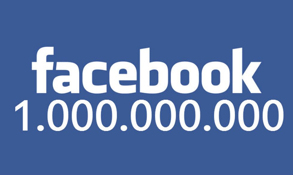 Facebook: raggiunto il miliardo di utenti
