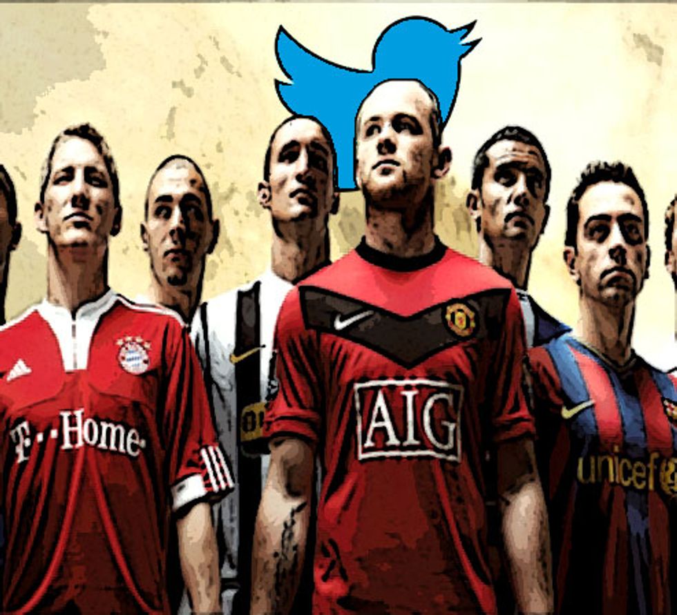 Quale calciatore è più ricco su twitter?